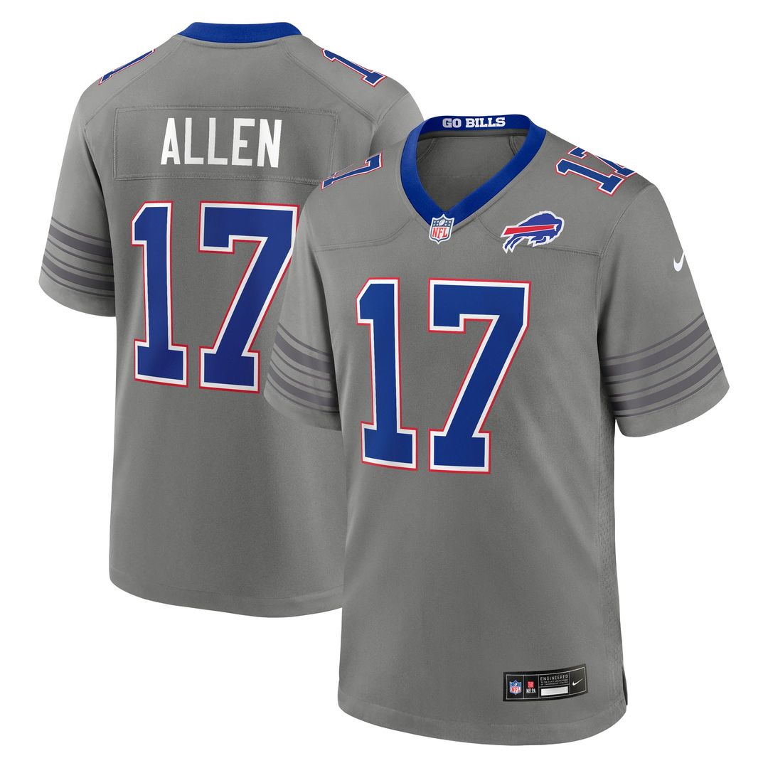 Buffalo Bills Josh Allen Nike Red Alternate Game Jersey