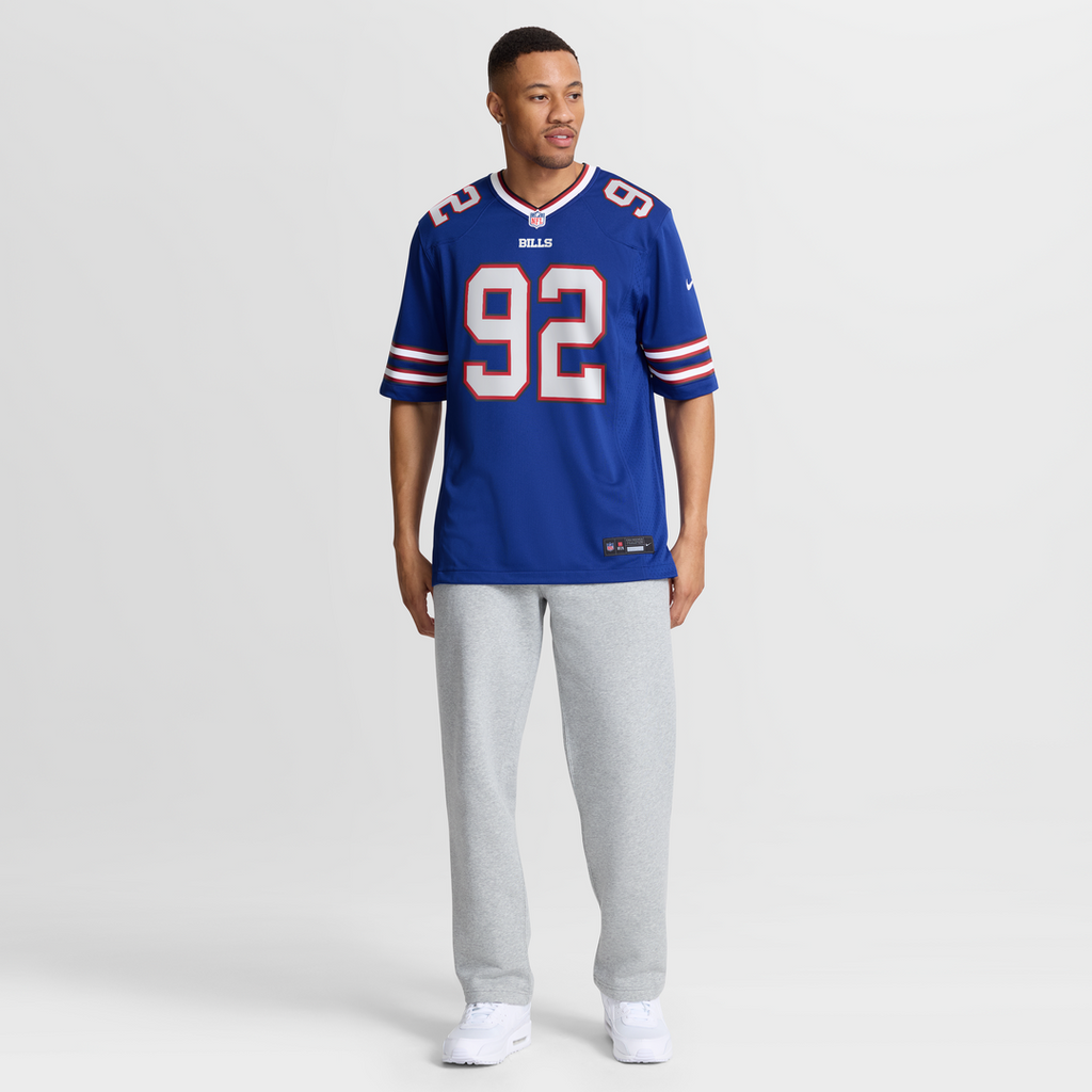 Buffalo Bills Zane Durant Nike Royal Team Game Jersey