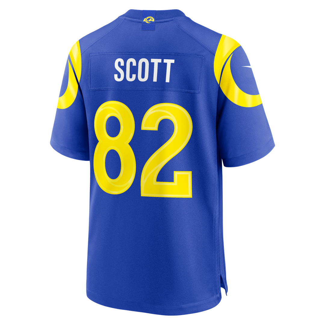 Los Angeles Rams Tyler Scott Nike Royal Team Game Jersey