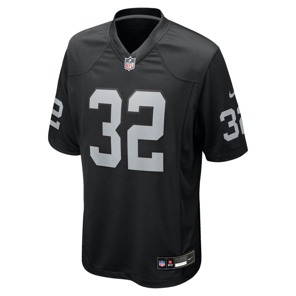 Las Vegas Raiders Marcus Allen Nike Black Game Retired Player Jersey