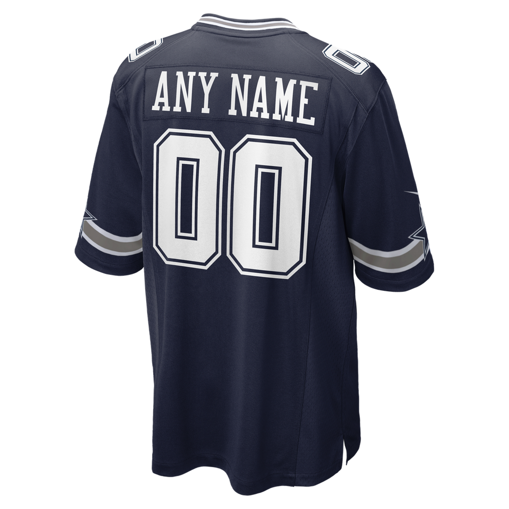 Dallas Cowboys Nike White Custom Game Jersey