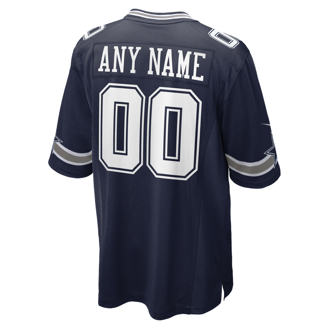 Dallas Cowboys Nike White Custom Game Jersey