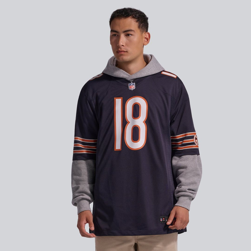 Chicago Bears Caleb Williams Nike Orange Alternate Player Game Jersey