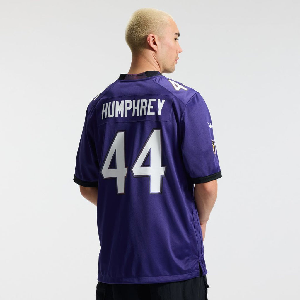 Baltimore Ravens Marlon Humphrey Nike Black Alternate Game Jersey