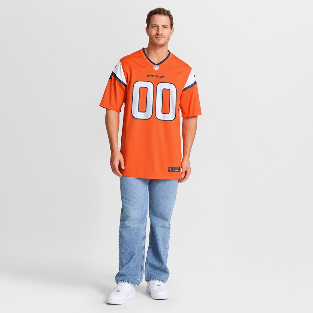 Denver Broncos Tyler Onyedim Nike Orange Game Jersey