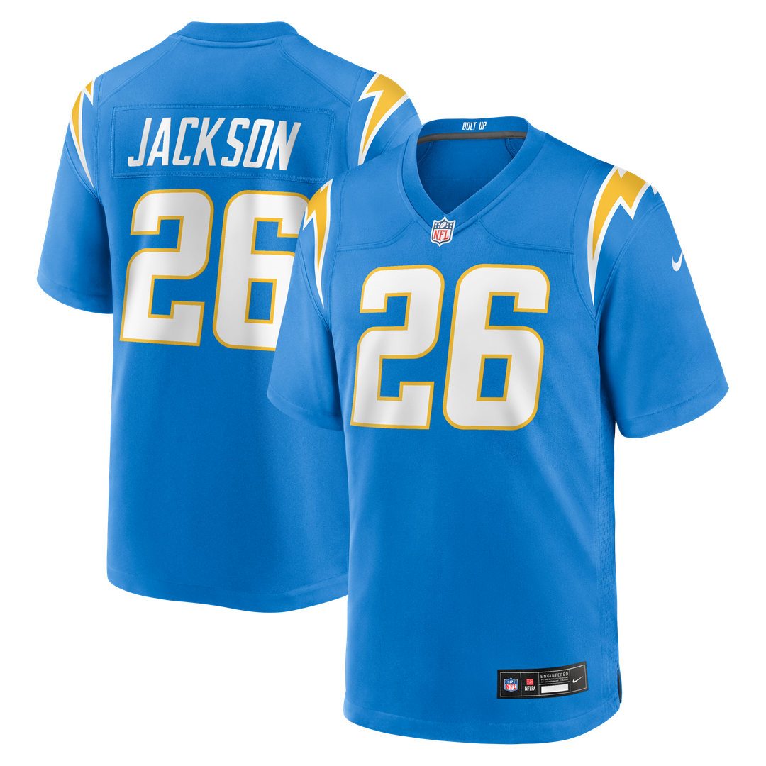 Los Angeles Chargers Donte Jackson Nike Powder Blue Team Game Jersey