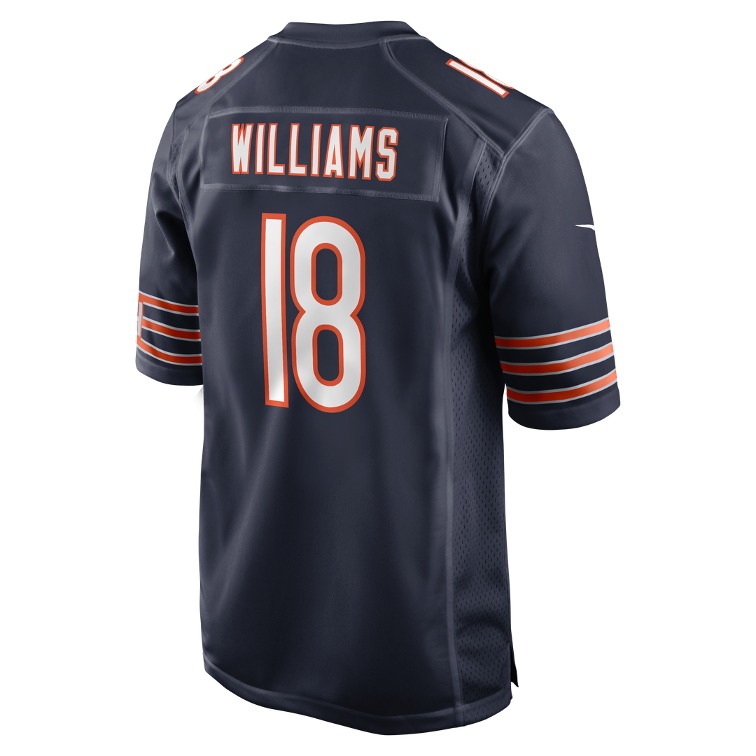 Chicago Bears Caleb Williams Nike Orange Alternate Player Game Jersey