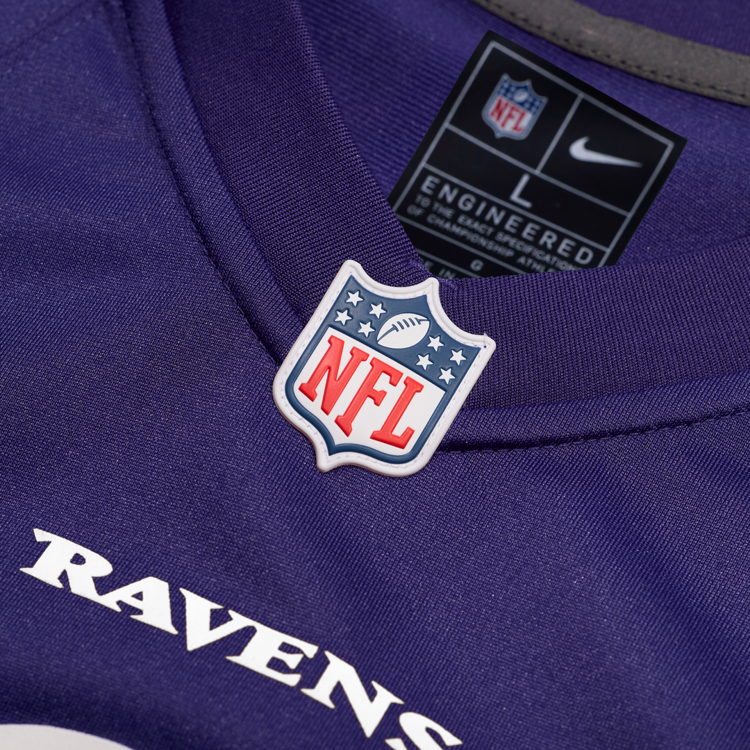 Baltimore Ravens LaJohntay Wester Nike Purple Team Game Jersey