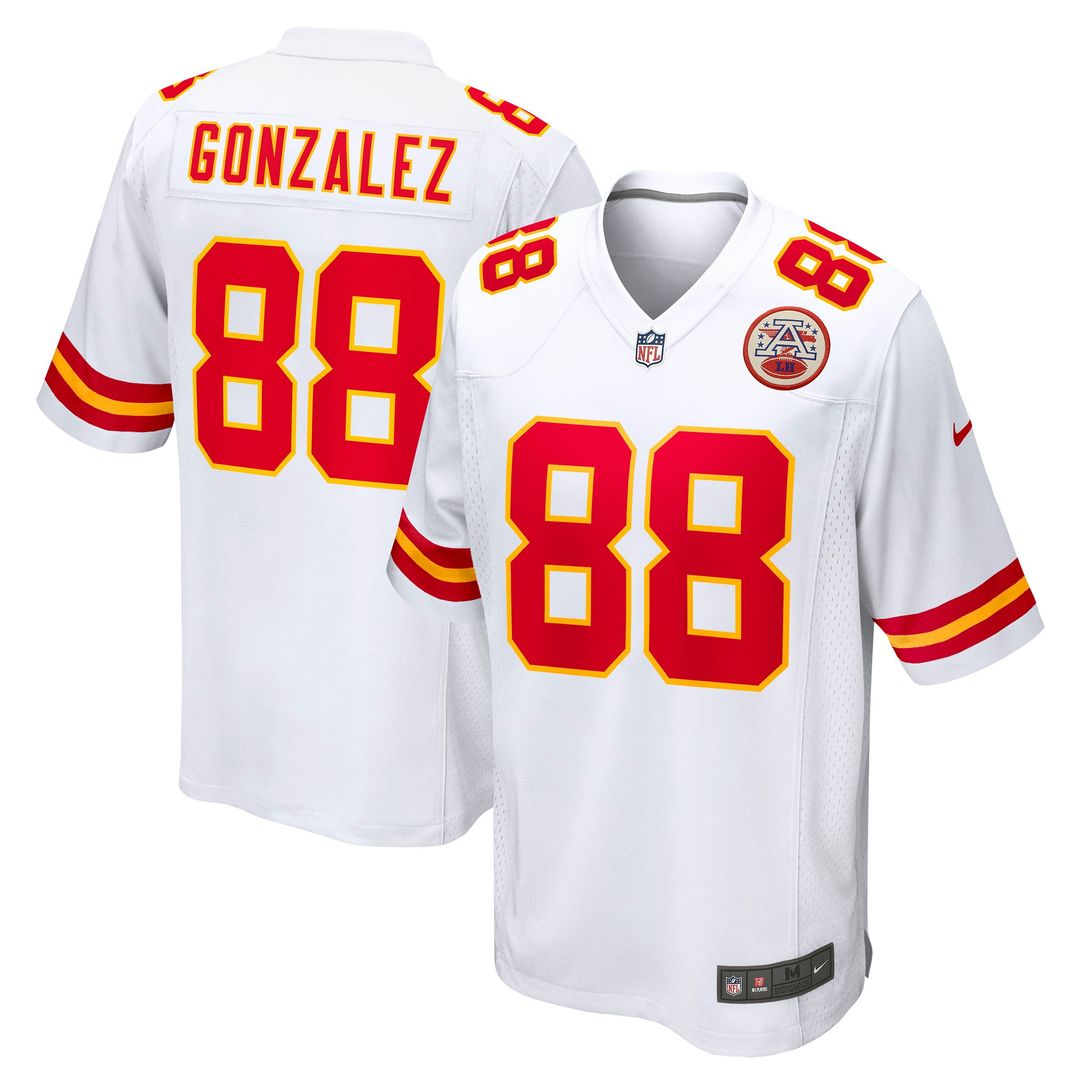 Kansas City Chiefs Tony Gonzalez Nike White Retired Player Game Jersey