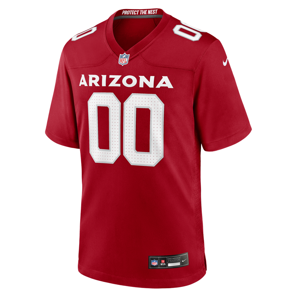 Arizona Cardinals Nike Black Alternate Custom Game Jersey