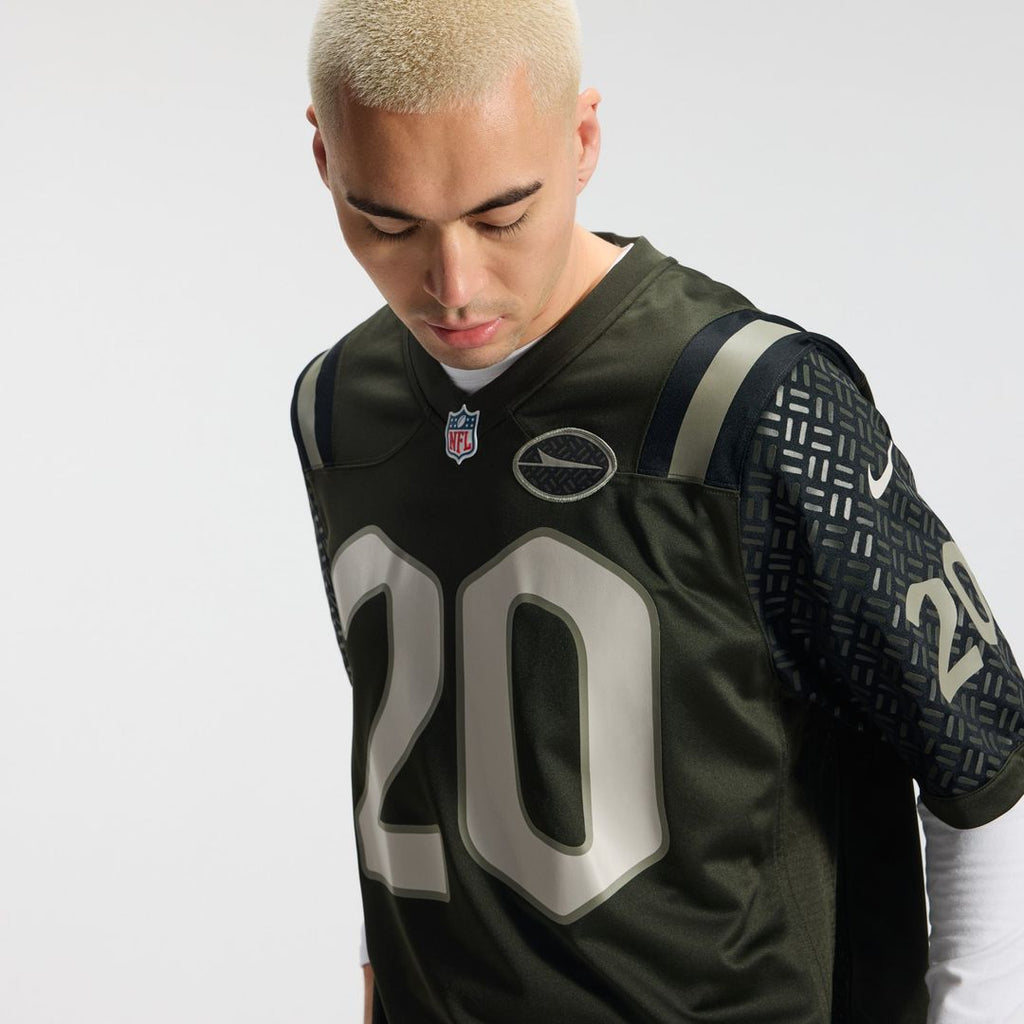 New York Jets Breece Hall Nike Green Rivalries Collection Game Jersey