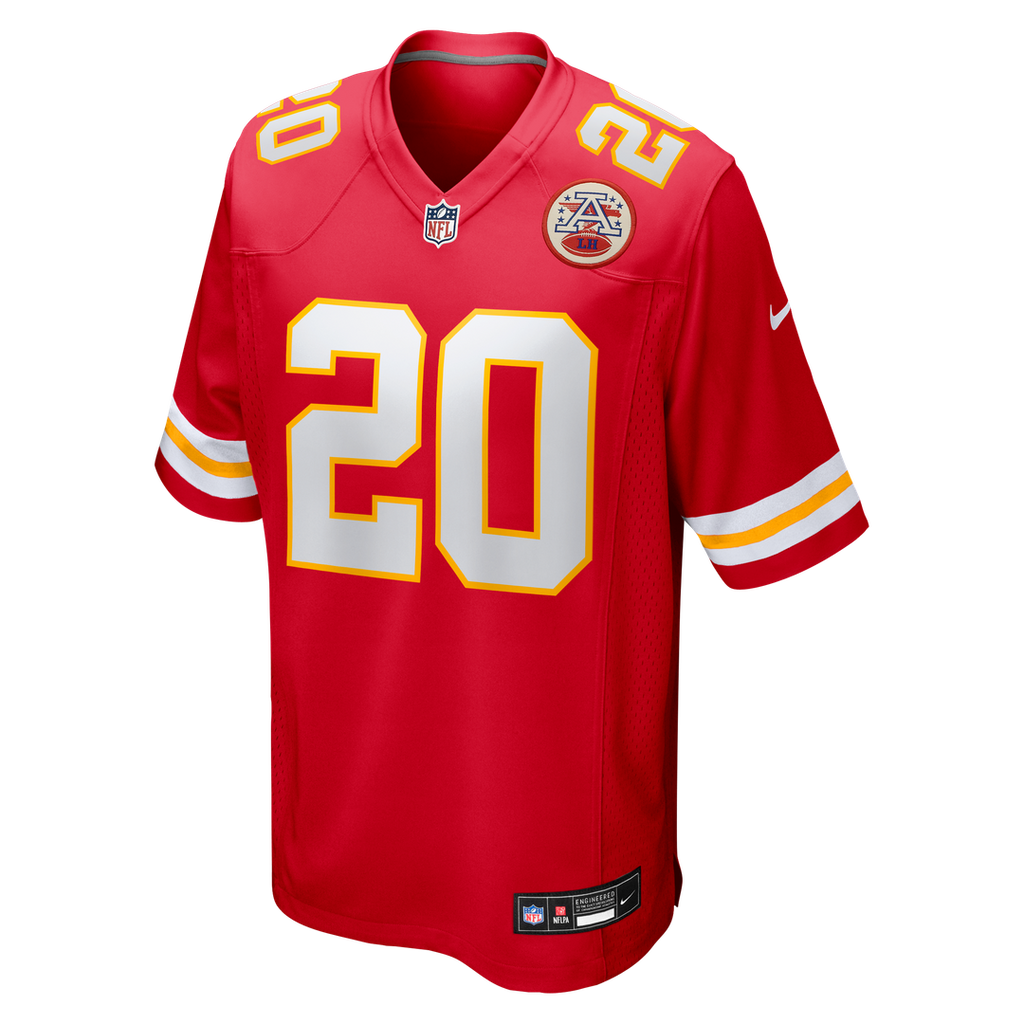Kansas City Chiefs Nohl Williams Nike Red Team Game Jersey