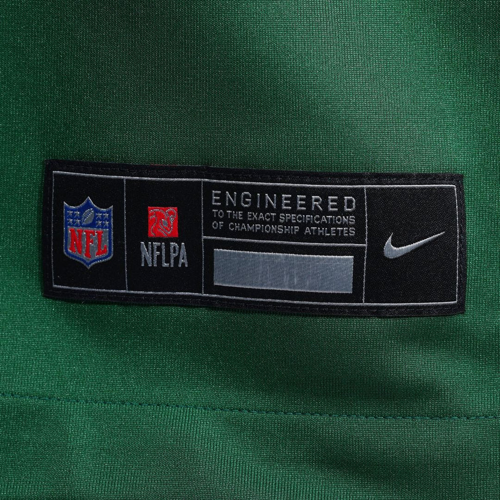 New York Jets Armand Membou Nike Green Team Game Jersey
