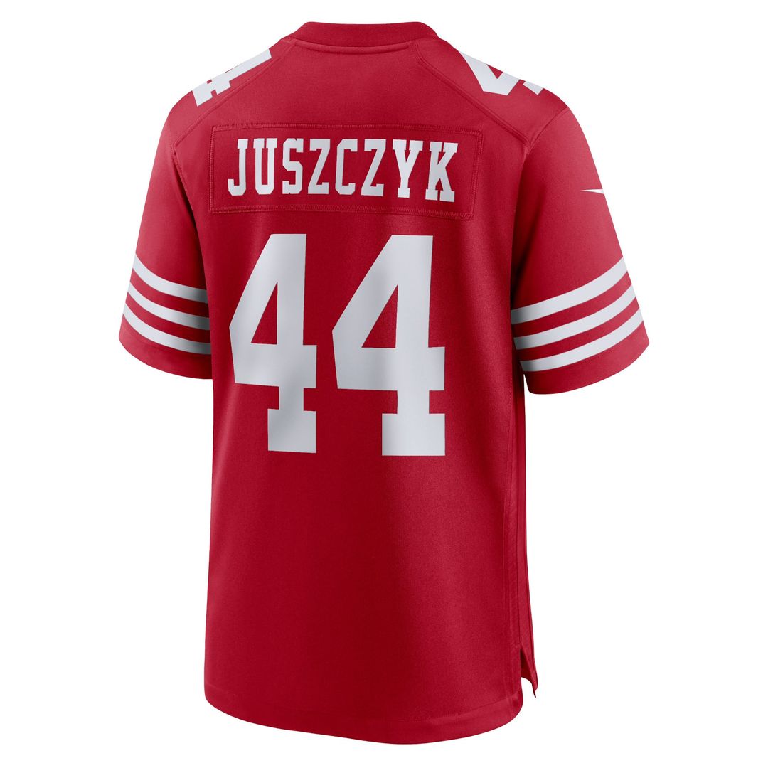 San Francisco 49ers Kyle Juszczyk Nike Scarlet Player Game Jersey