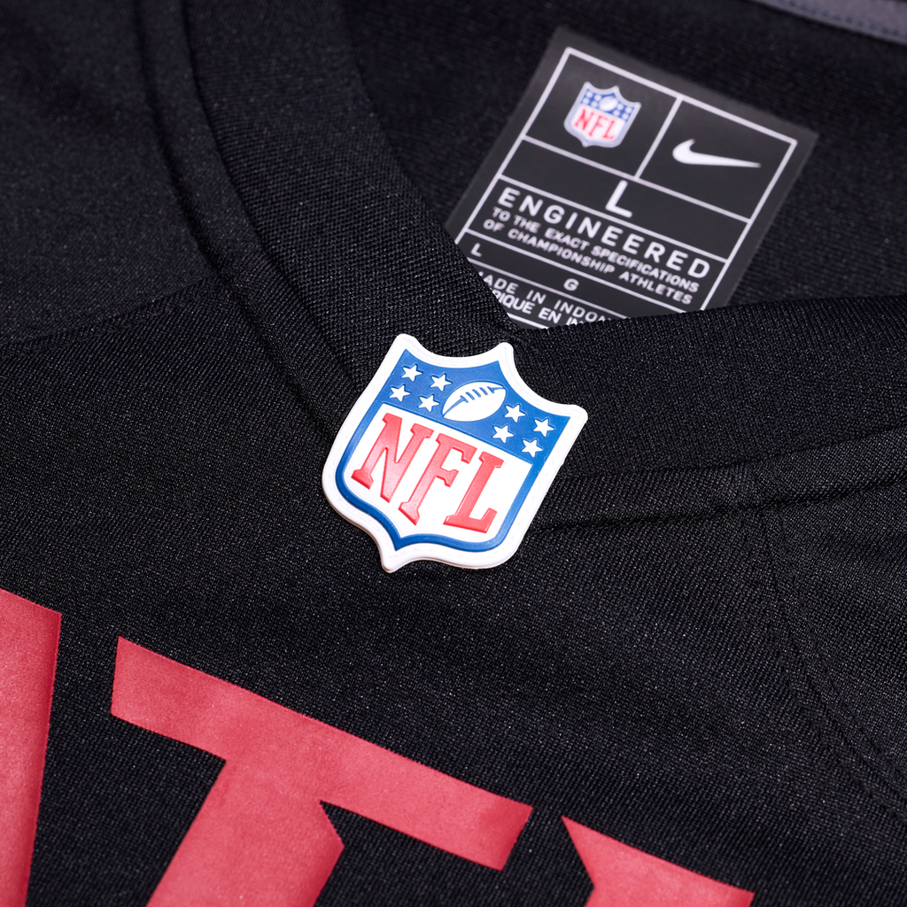 Atlanta Falcons Jalon Walker Nike Black Team Game Jersey