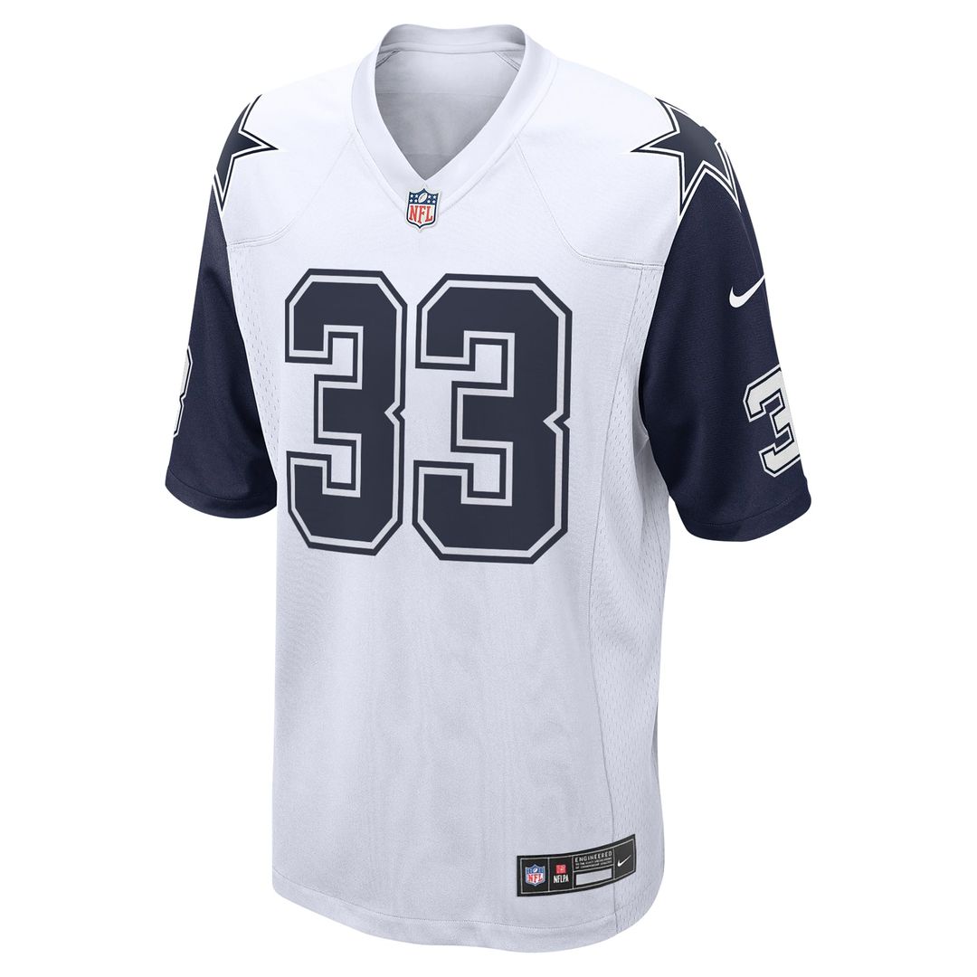 Dallas Cowboys Javonte Williams Nike Navy Team Game Jersey