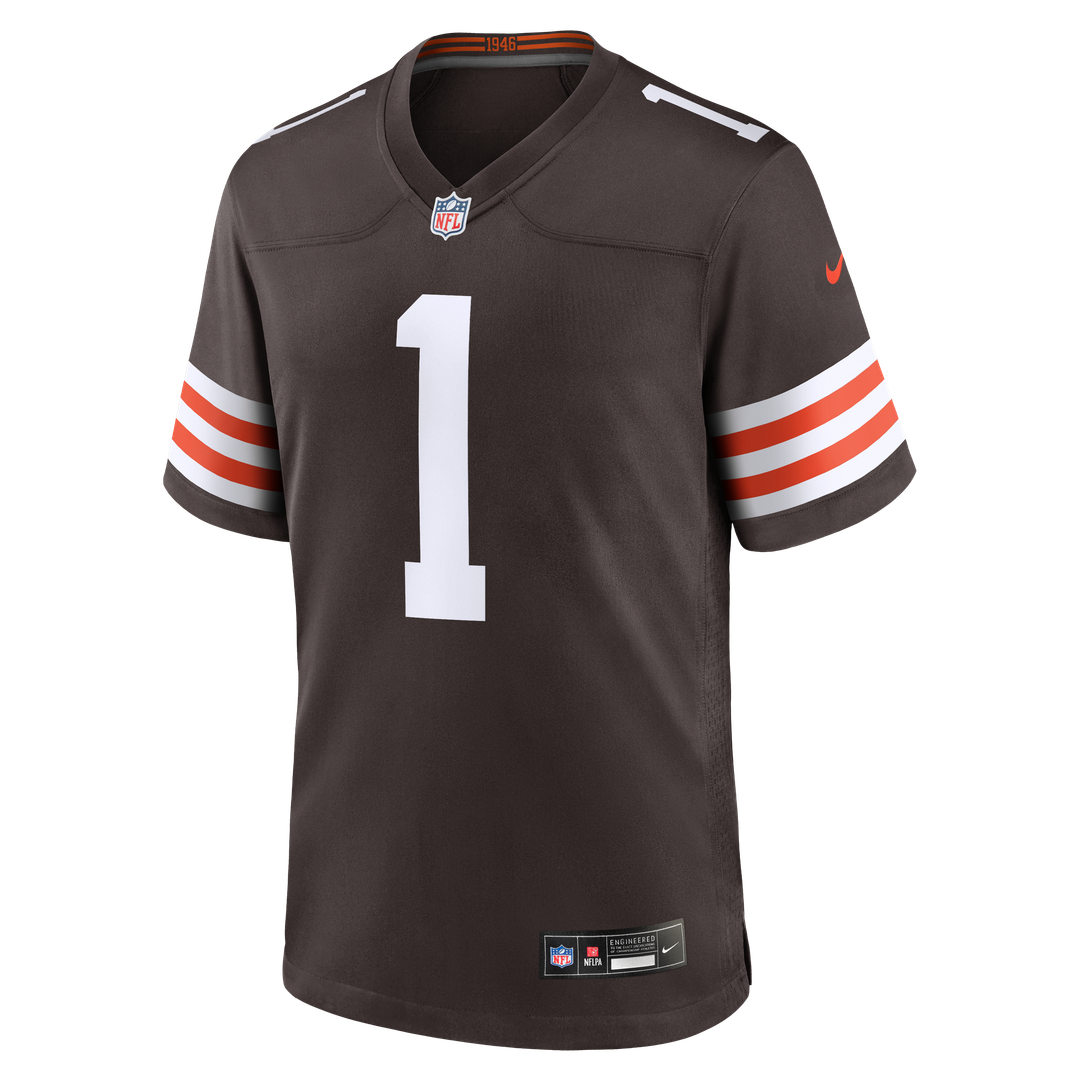 Cleveland Browns KC Concepcion Jr. Nike Brown Team Game Jersey