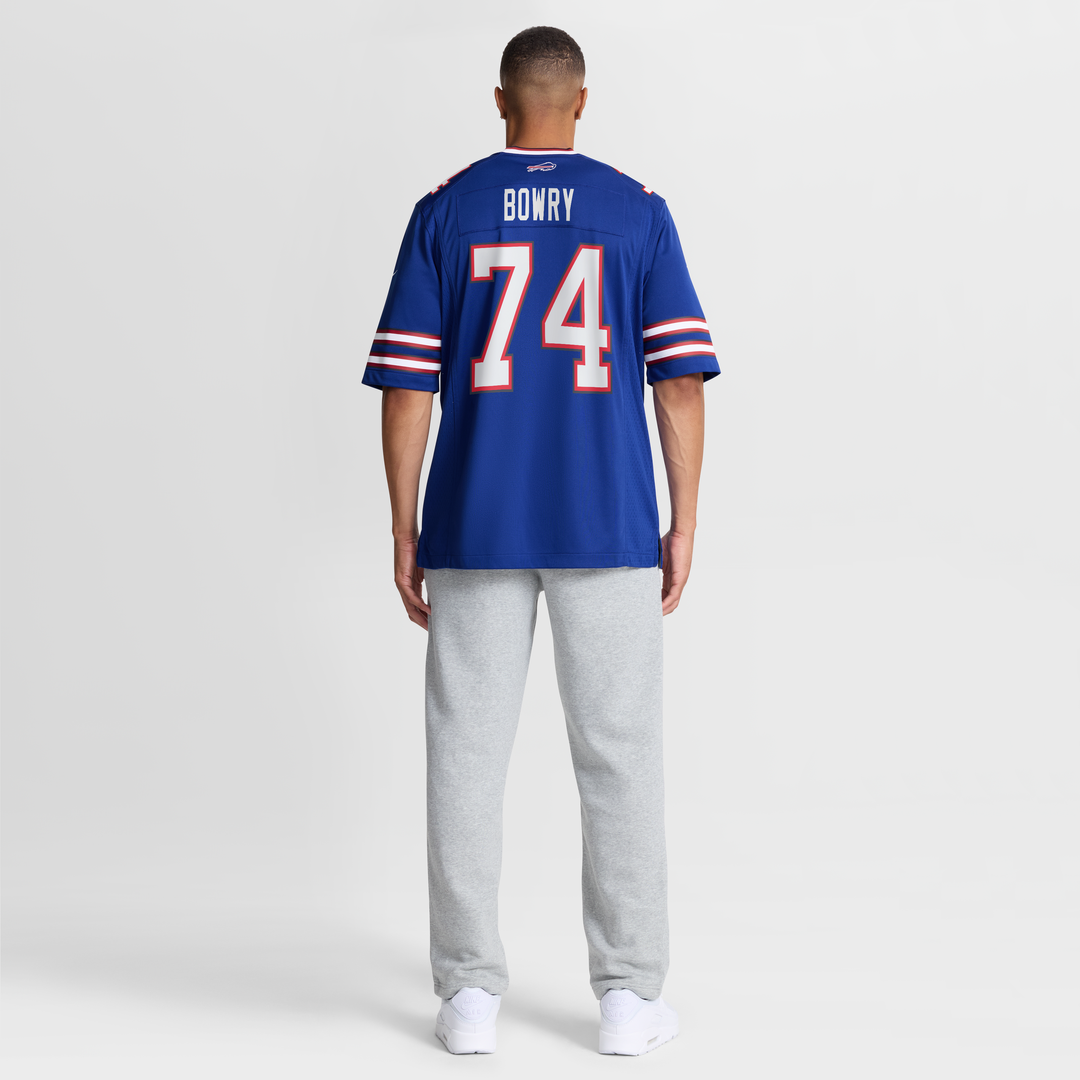 Buffalo Bills Jude Bowry Nike Royal Team Game Jersey