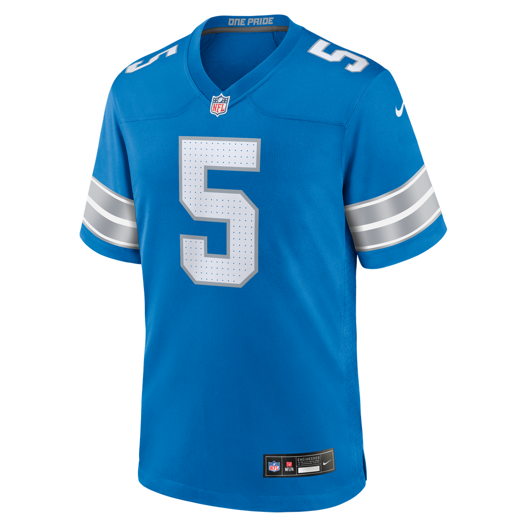 Detroit Lions Teddy Bridgewater Nike Blue Team Game Jersey