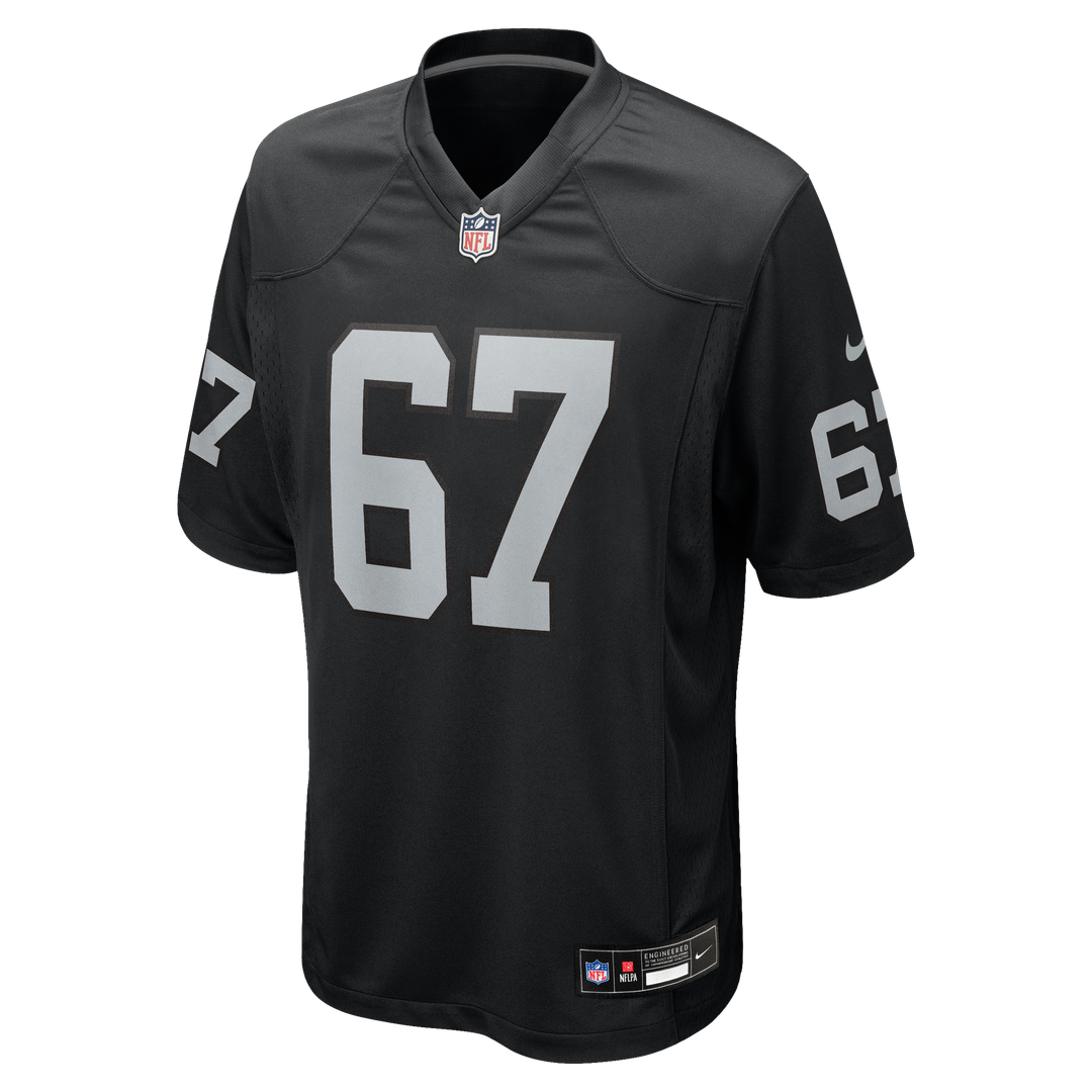 Las Vegas Raiders Will Putnam Nike Black Team Game Jersey