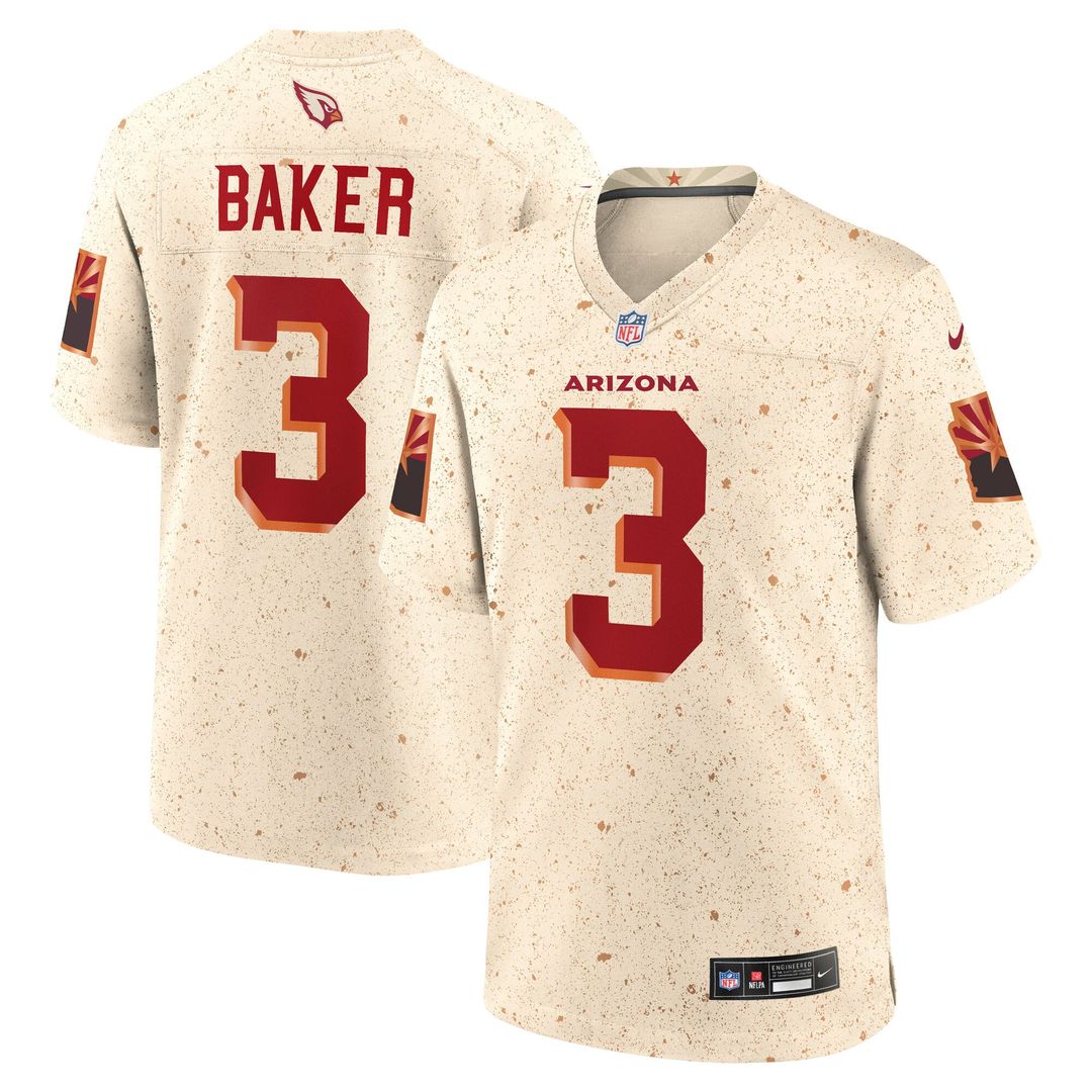 Arizona Cardinals Budda Baker Nike Natural Rivalries Collection Game Jersey