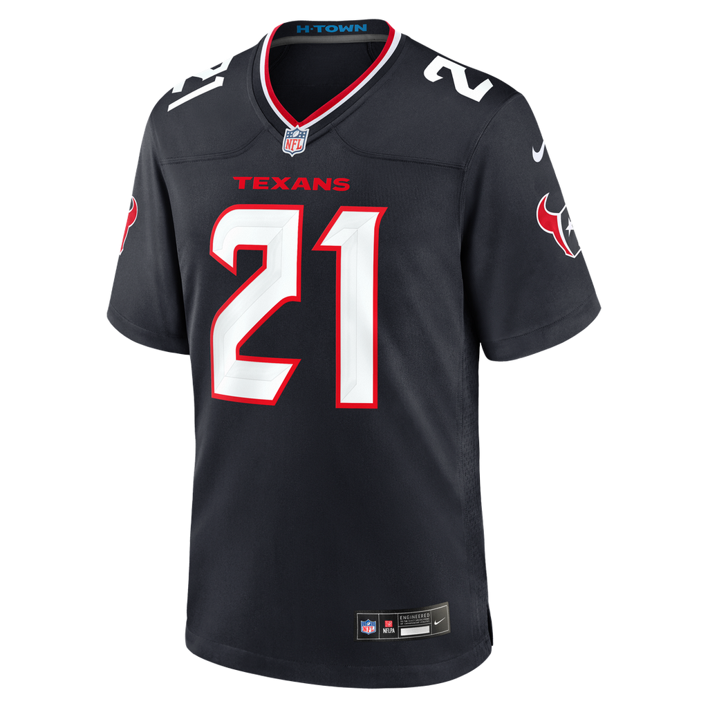Houston Texans Nick Chubb Nike Navy Team Game Jersey