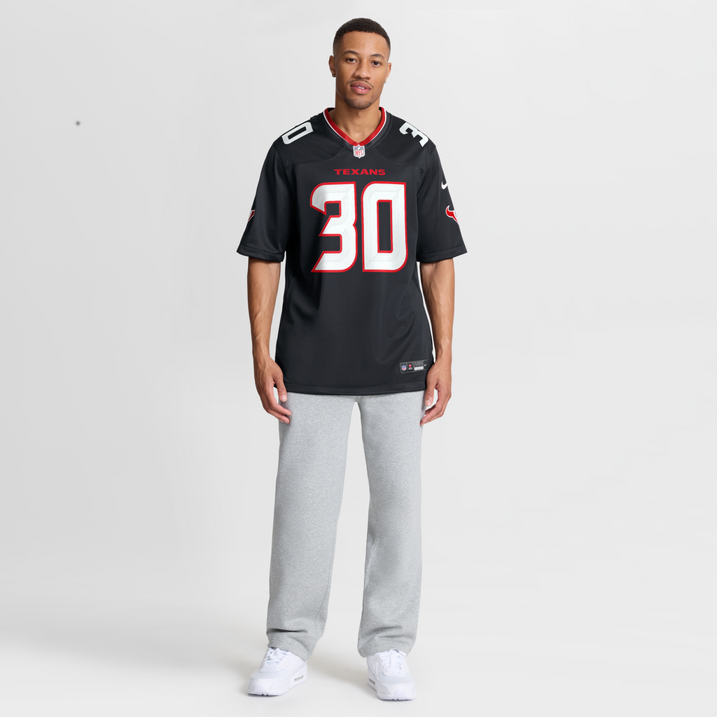 Houston Texans Brandon Codrington Nike Navy Team Game Jersey