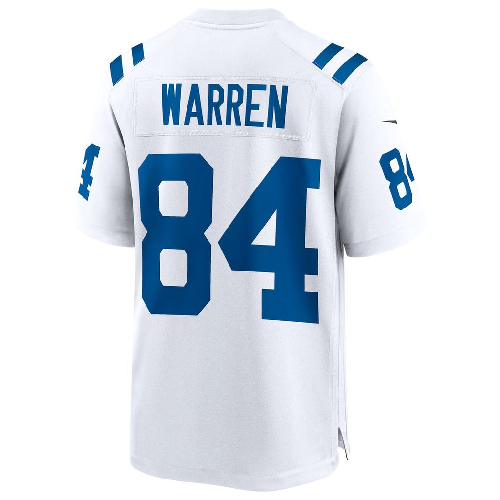 Indianapolis Colts Tyler Warren Nike Royal Team Game Jersey