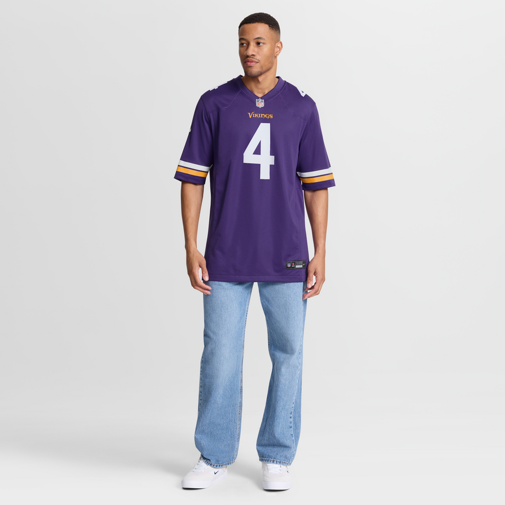 Minnesota Vikings Myles Price Nike Purple Team Game Jersey