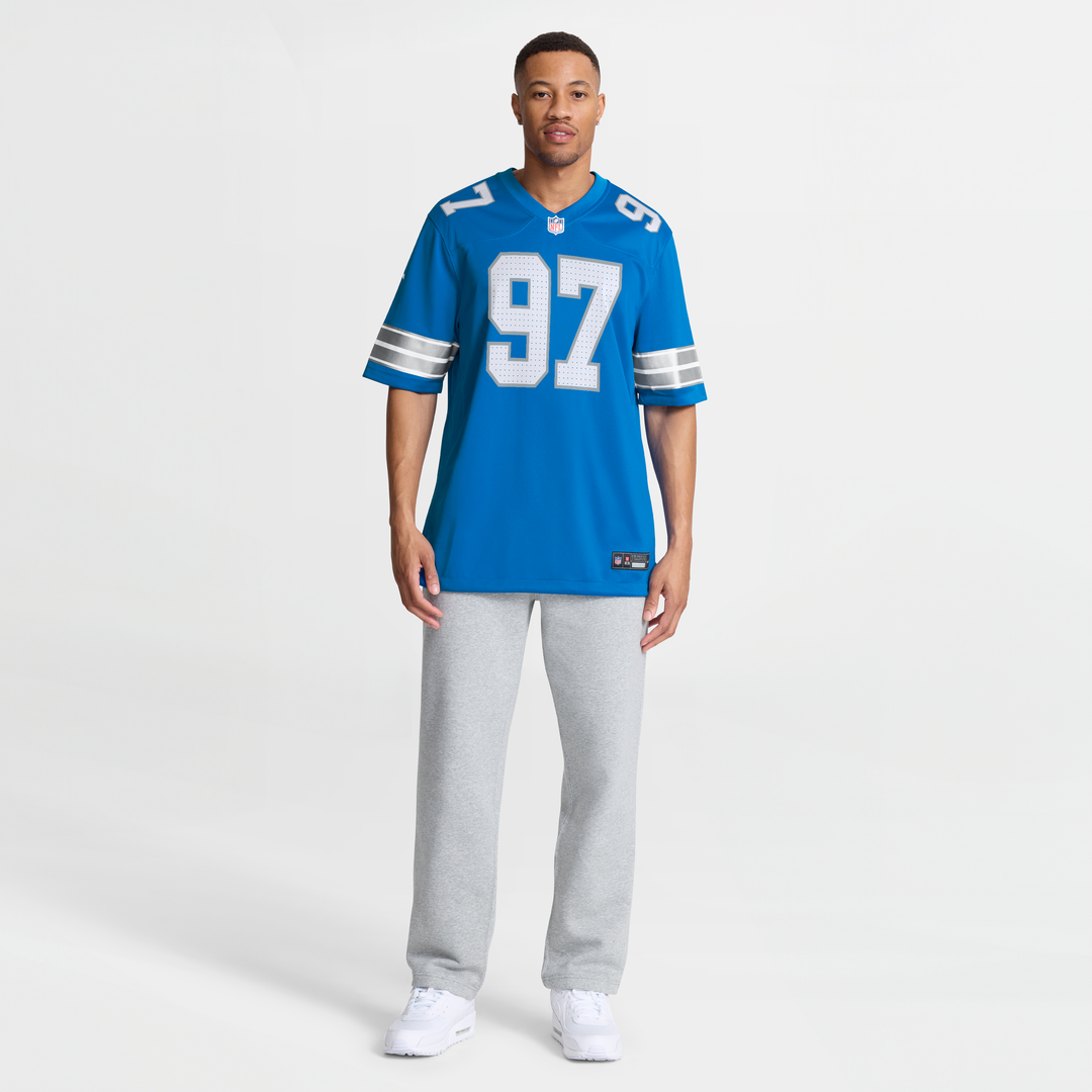 Detroit Lions Aidan Hutchinson Nike Black 2nd Alternate Game Jersey