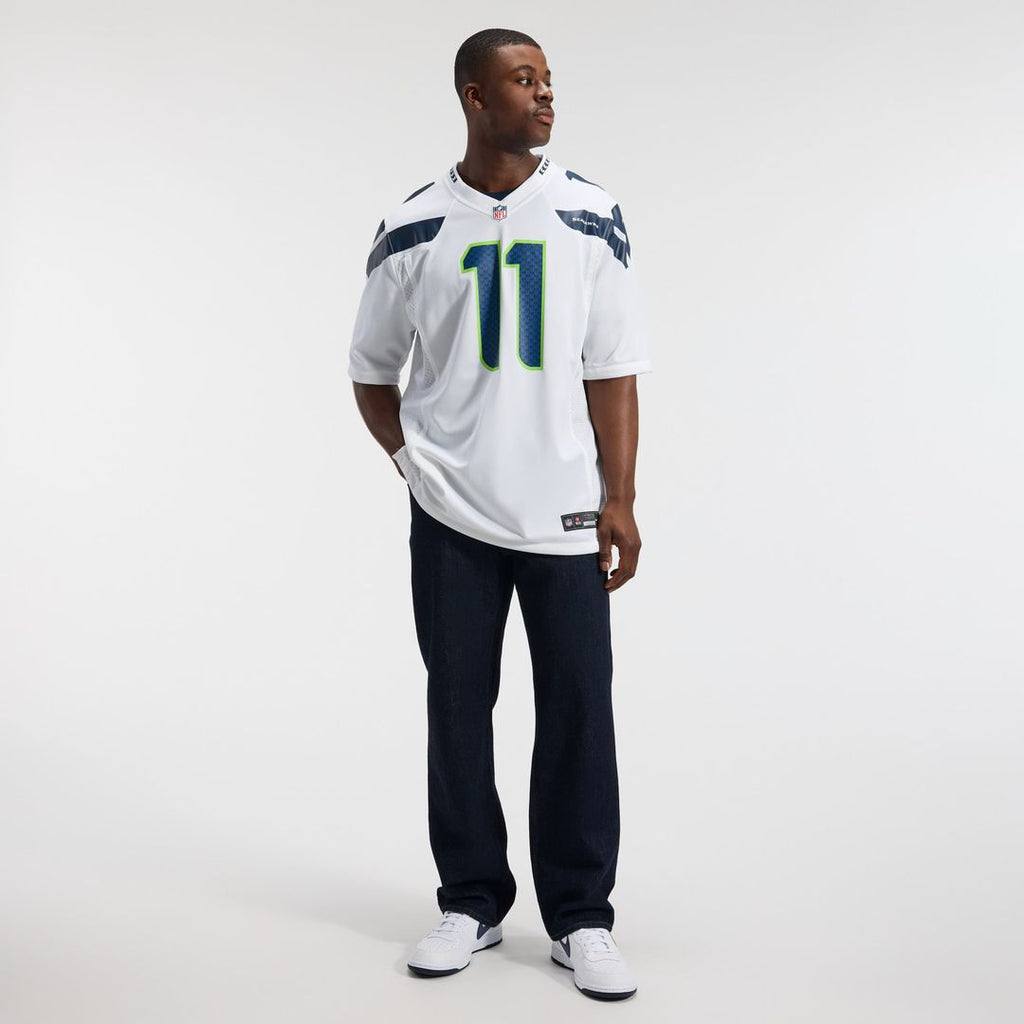 Seattle Seahawks Jaxon Smith-Njigba Nike White Game Jersey