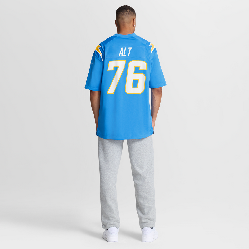 Los Angeles Chargers Joe Alt Nike Powder Blue Player Game Jersey