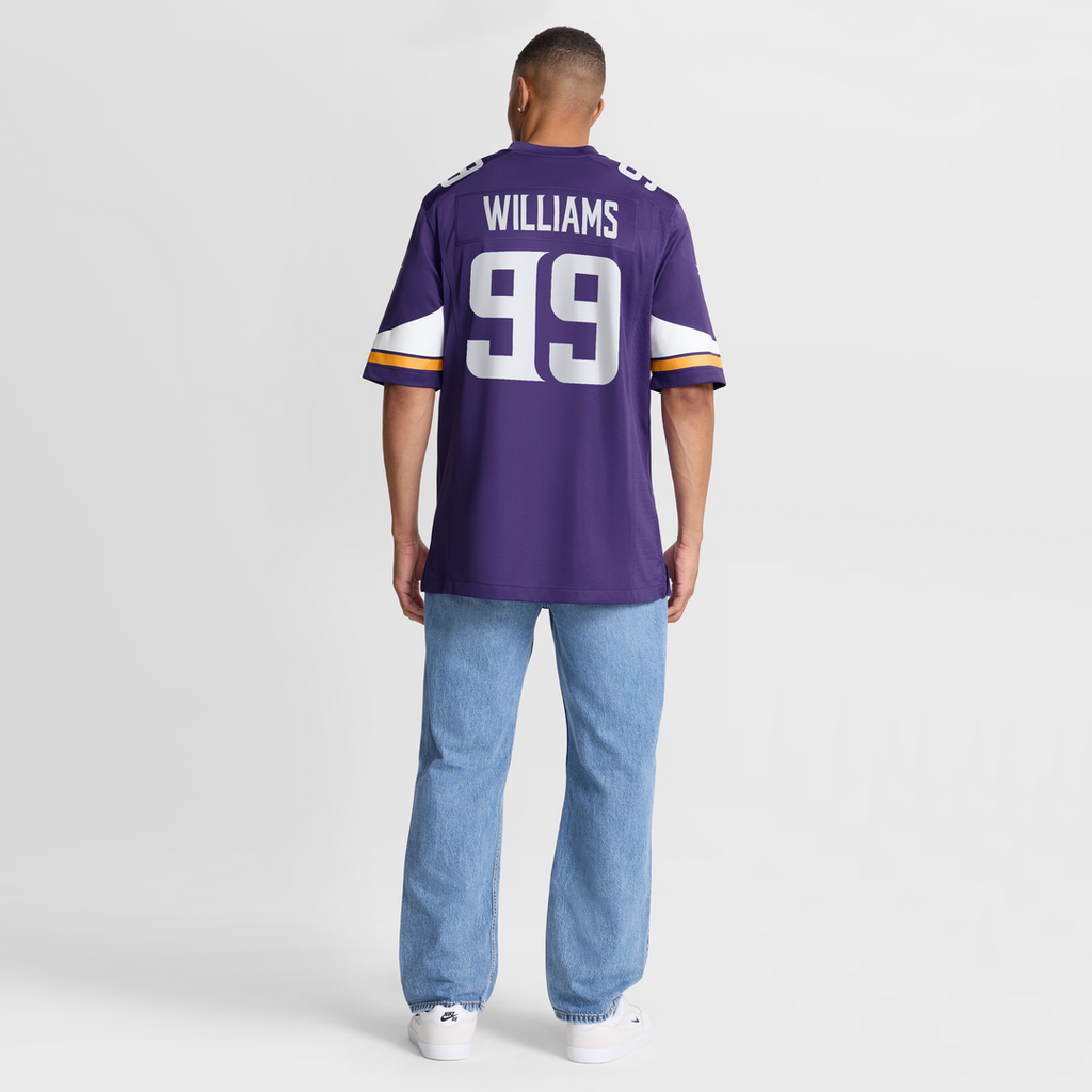 Minnesota Vikings Elijah Williams Nike Purple Team Game Jersey