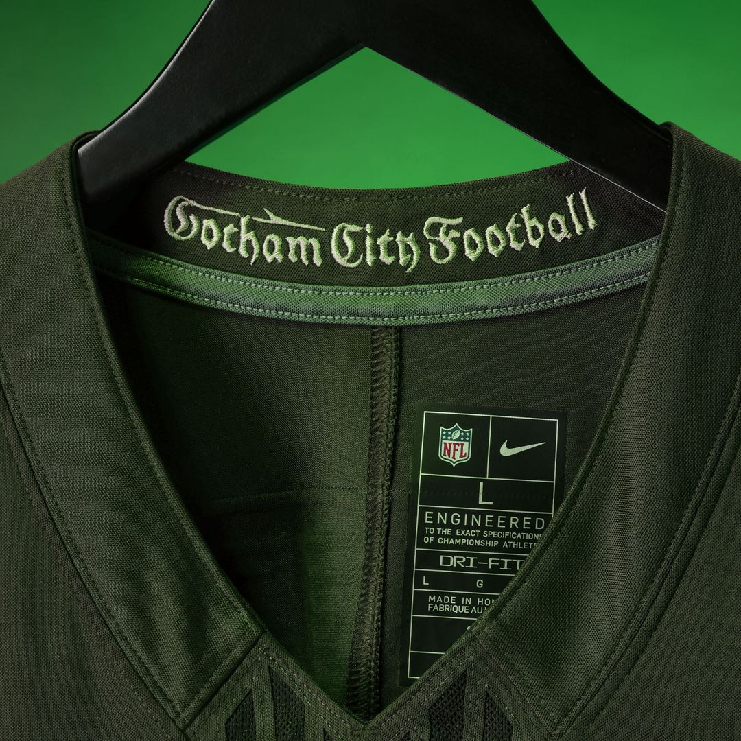 New York Jets Garrett Wilson Nike Green Rivalries Collection Stitched Limited Jersey