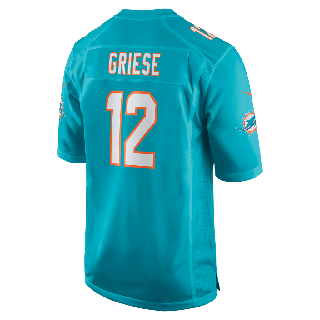 Miami Dolphins Bob Griese Nike Aqua Game Retired Player Jersey