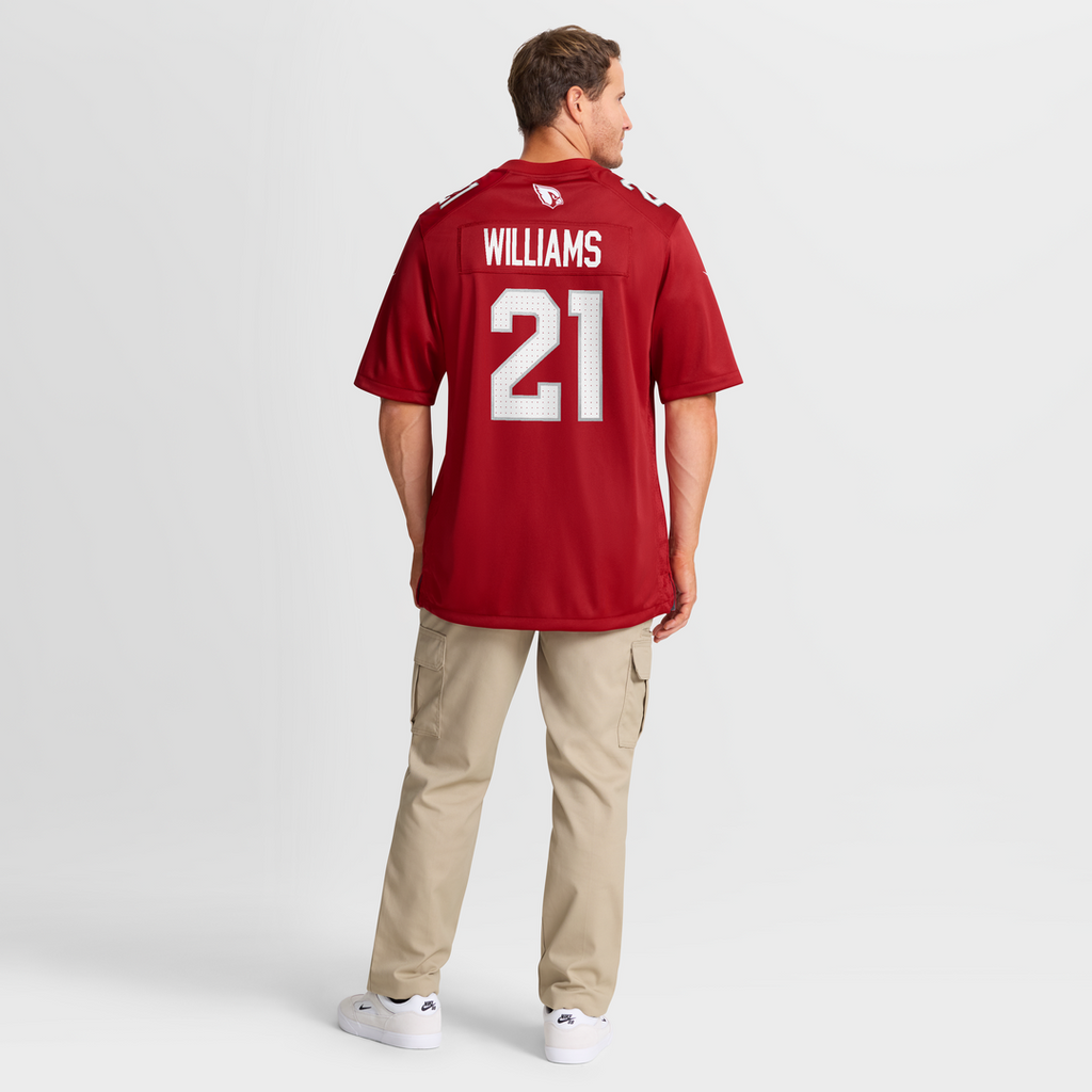 Arizona Cardinals Garrett Williams Nike Cardinal Game Jersey
