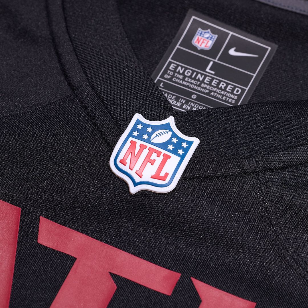 Atlanta Falcons Brandon Dorlus Nike Black Team Game Jersey