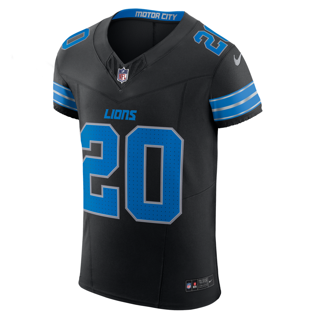 Detroit Lions Barry Sanders Nike Black Alternate Vapor F.U.S.E. Elite Jersey