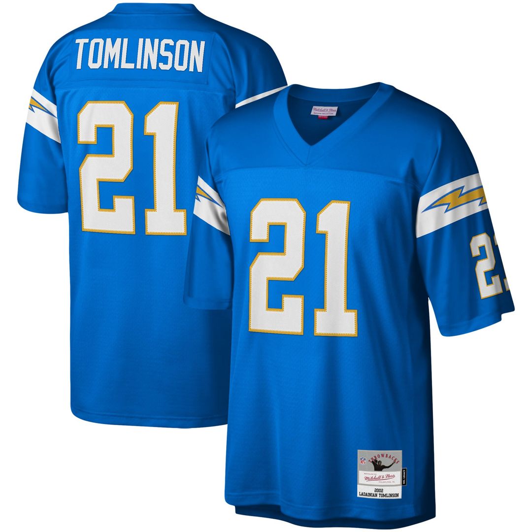 Los Angeles Chargers LaDainian Tomlinson Mitchell & Ness Powder Blue Legacy Replica Jersey