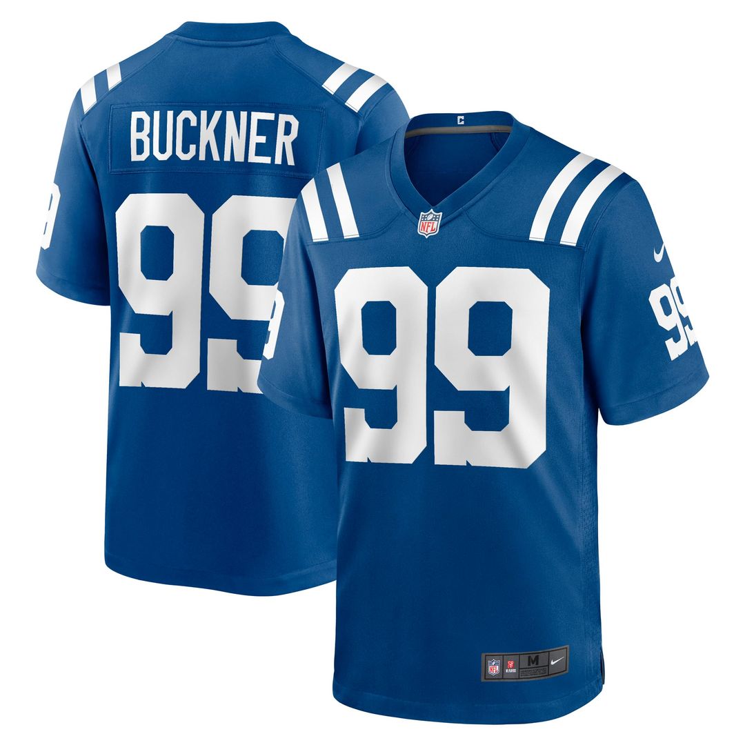 Indianapolis Colts DeForest Buckner Nike Blue Alternate Game Jersey