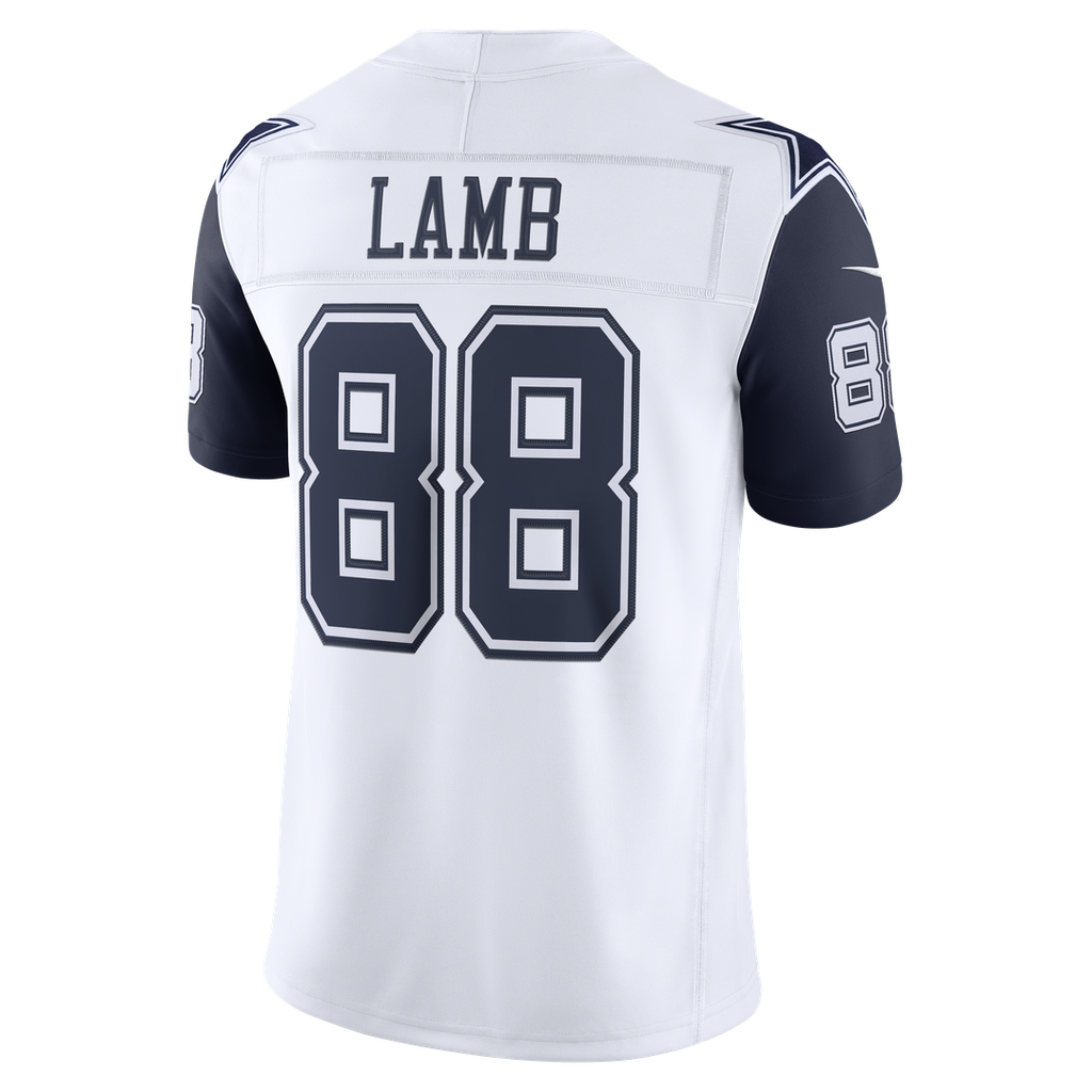 Dallas Cowboys CeeDee Lamb Nike Navy Team Vapor F.U.S.E. Stitched Limited Jersey