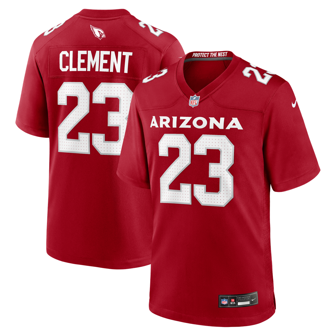 Arizona Cardinals Corey Clement Nike Cardinal Team Game Jersey