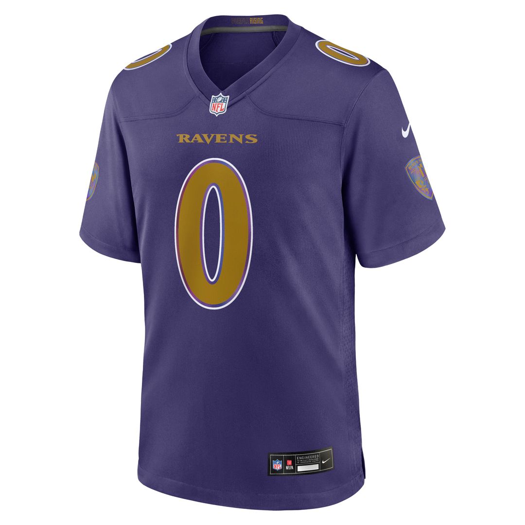 Baltimore Ravens Roquan Smith Nike Black Alternate Game Jersey
