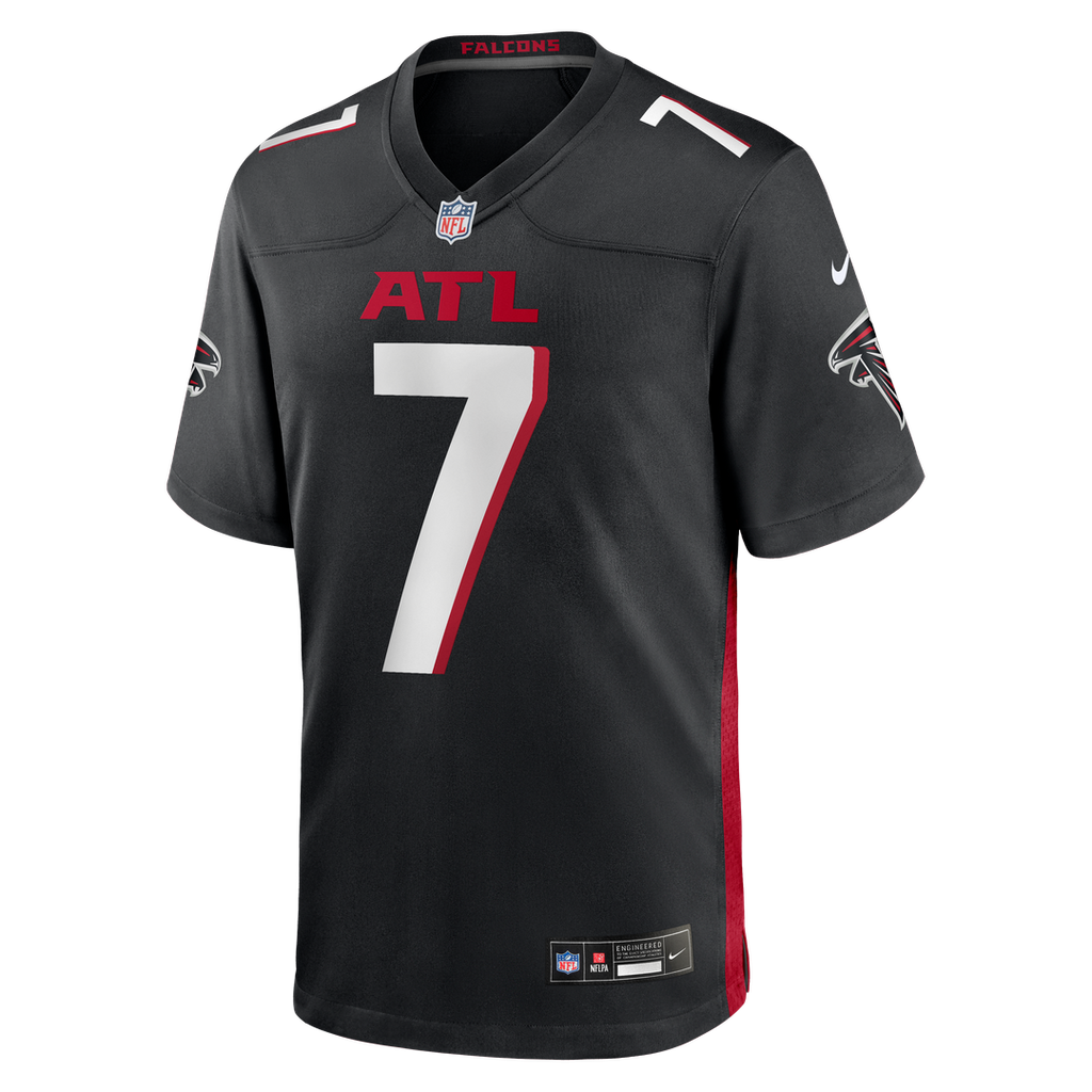 Atlanta Falcons Bijan Robinson Nike Black Game Jersey
