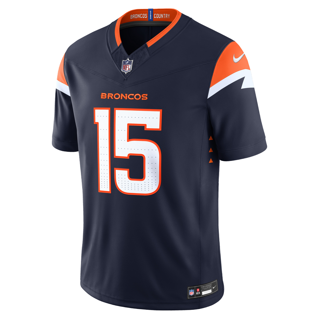 Denver Broncos Nik Bonitto Nike Navy Alternate Vapor F.U.S.E. Stitched Limited Jersey