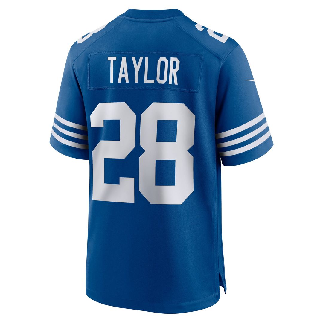Indianapolis Colts Jonathan Taylor Nike White Player Game Jersey