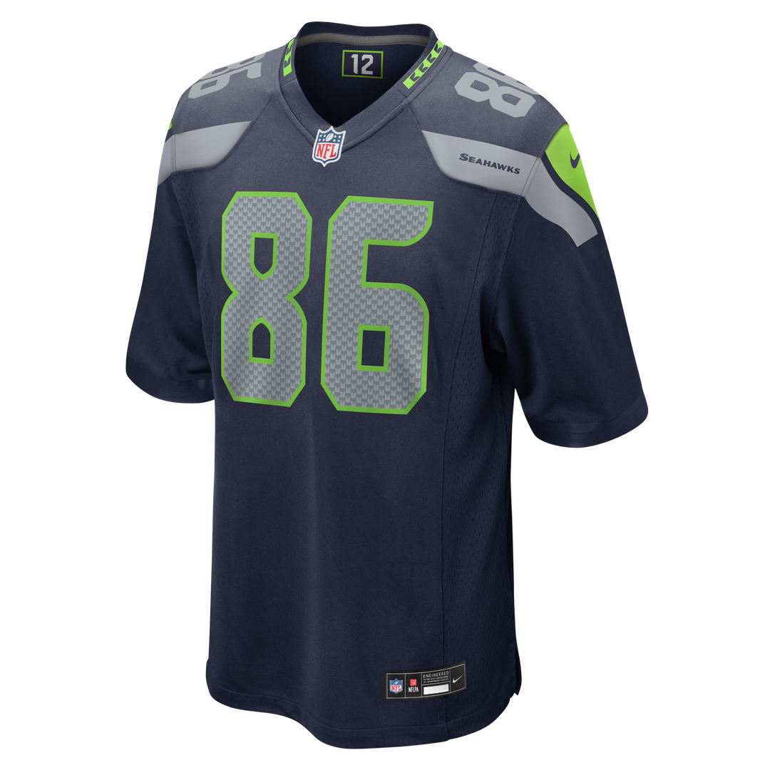 Seattle Seahawks Ricky White Nike College Navy Team Game Jersey