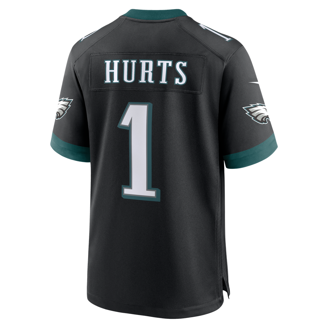 Philadelphia Eagles Jalen Hurts Nike Midnight Green Team Game Jersey