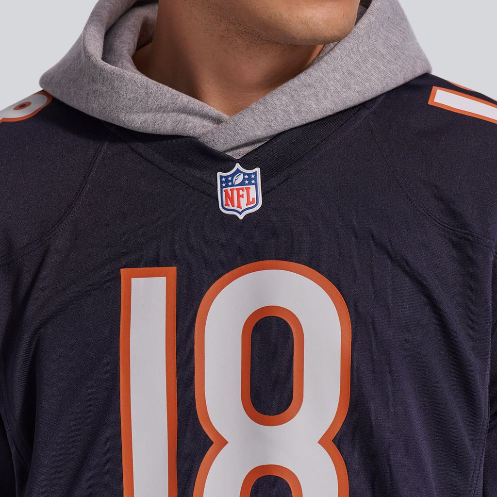 Chicago Bears Caleb Williams Nike Orange Alternate Player Game Jersey