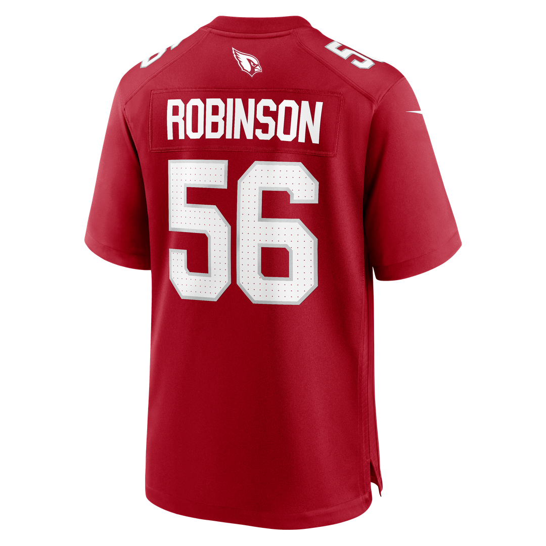Arizona Cardinals Darius Robinson Nike Cardinal Player Game Jersey